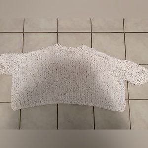 Oversized knit sweater